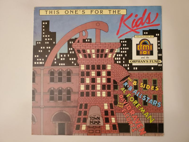 Various Artists (The B Sides, R&B Allstars, Al Foreman, David Raven and The Escorts) This One's For The Kids vinyl record